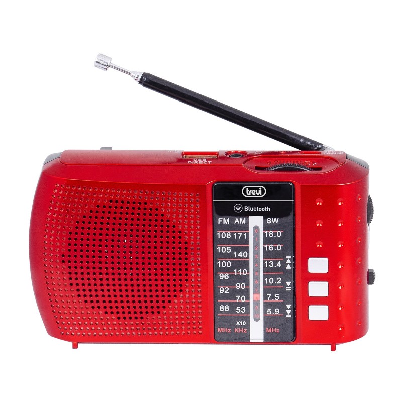 Trevi RA 7F20 BT Portable Analog & digital Red