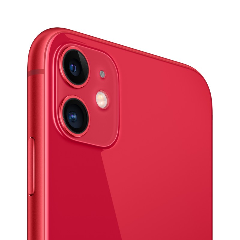 Apple iPhone 11 15,5 cm (6.1") Double SIM iOS 14 4G 64 Go Rouge