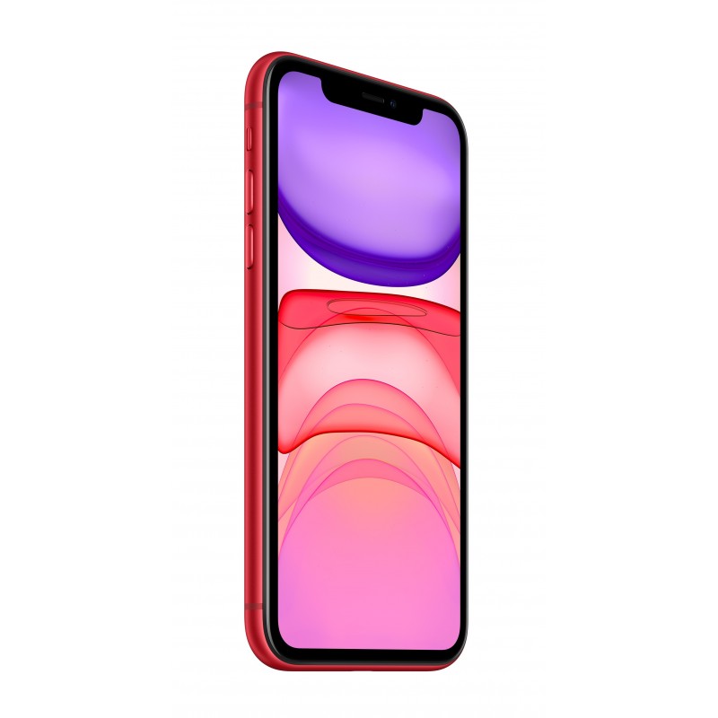 Apple iPhone 11 15,5 cm (6.1") SIM doble iOS 14 4G 128 GB Rojo