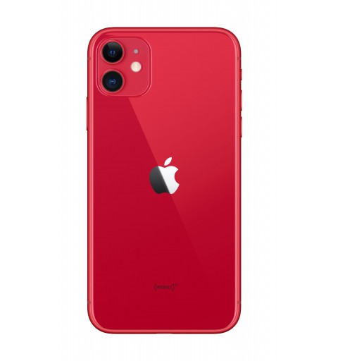 Apple iPhone 11 15,5 cm (6.1") SIM doble iOS 14 4G 128 GB Rojo