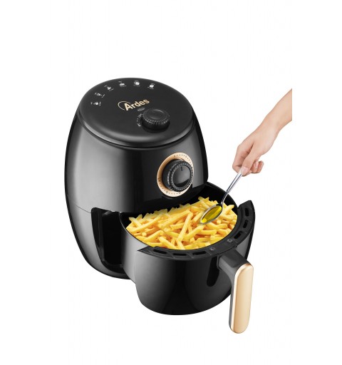 Ardes Eldorada Mini Single 2 L Stand-alone 1000 W Hot air fryer Black