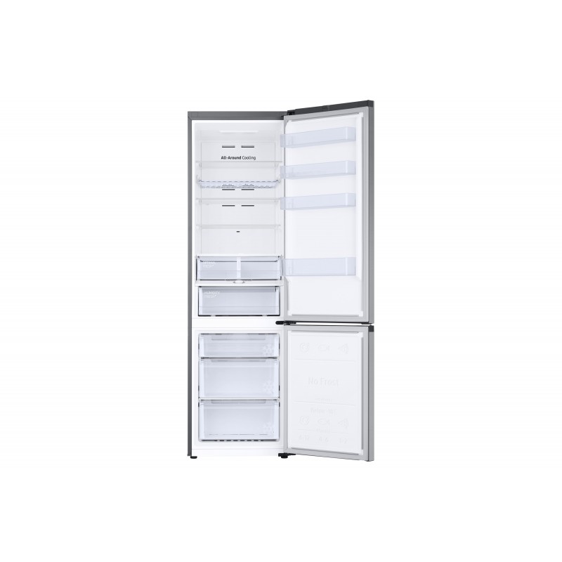 Samsung RB38T675DSA nevera y congelador Independiente 385 L D Plata