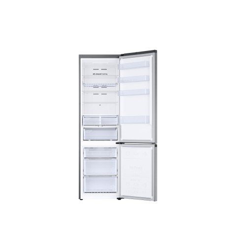 Samsung RB38T675DSA frigorifero con congelatore Libera installazione 385 L D Argento