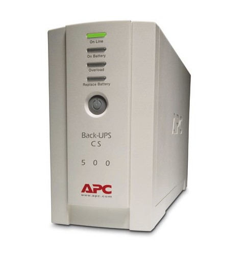 APC Back-UPS Veille 0,5 kVA 300 W 4 sortie(s) CA