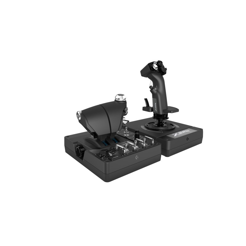 Logitech G G X56 HOTAS RGB Throttle and Stick Simulation Controller Schwarz USB