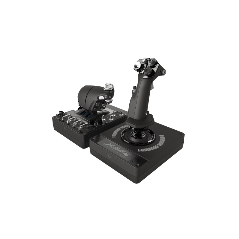 Logitech G G X56 HOTAS RGB Throttle and Stick Simulation Controller Schwarz USB