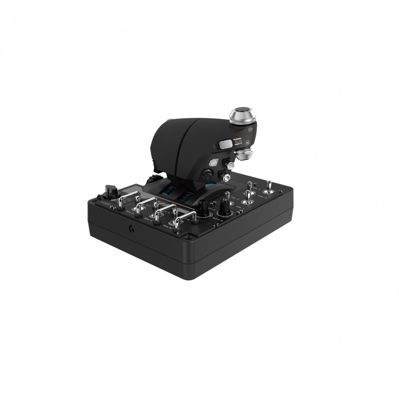 Logitech G G X56 HOTAS RGB Throttle and Stick Simulation Controller Schwarz USB