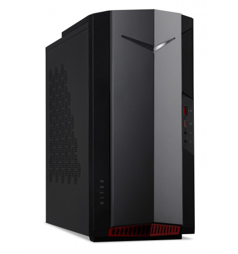 Acer NITRO 50 N50-620 DDR4-SDRAM i7-11700F Desktop Intel® Core™ i7 16 GB 512 GB SSD Windows 10 Home PC Nero