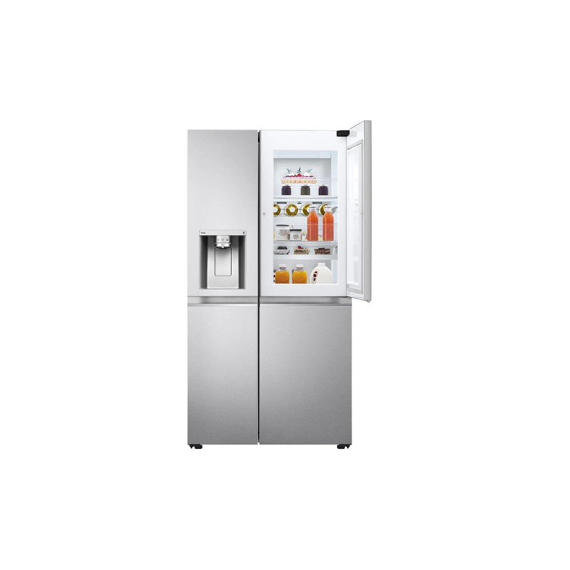 LG GSJV90BSAE frigorifero side-by-side Libera installazione 635 L E Acciaio inossidabile