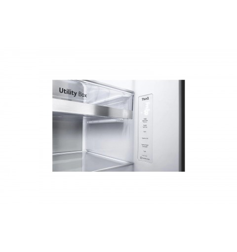 LG GSJV90BSAE frigo américain Autoportante 635 L E Acier inoxydable