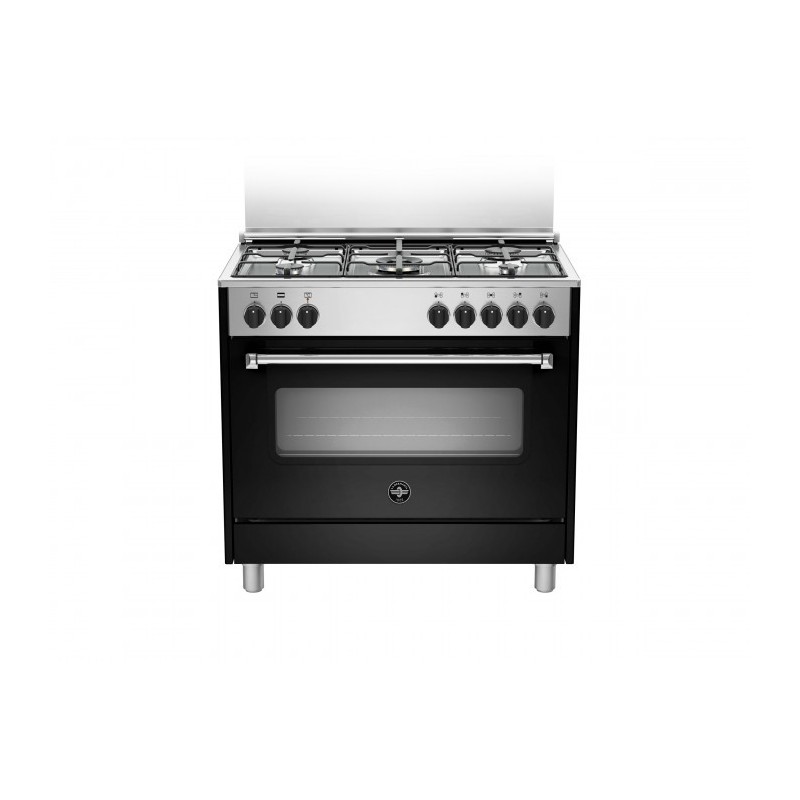 Bertazzoni La Germania Americana AMN965ENEV cooker Freestanding cooker Gas Black A