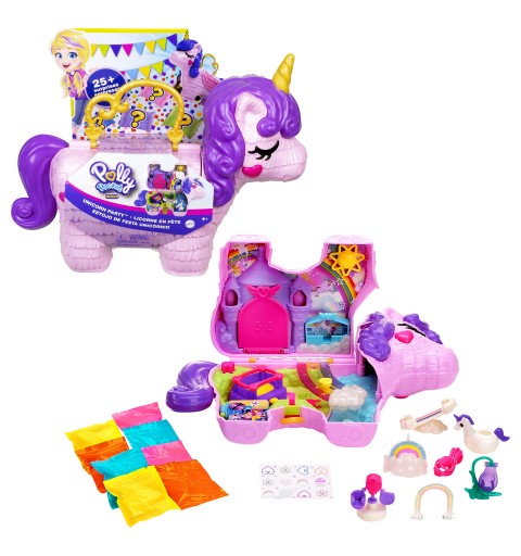 Polly Pocket Unicorno Magiche Sorprese Playset