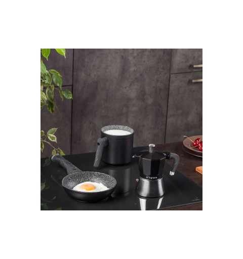 Tognana Porcellane WS43003SPHA caffettiera manuale Moka 0,18 L Nero, Argento