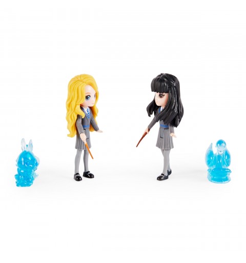 Wizarding World Harry Potter, Magical Minis Luna Lovegood and Cho Chang Patronus Friendship Set with 2 Creatures