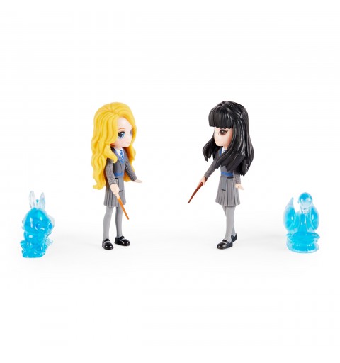 Wizarding World , Set Amicizia Patronus di Luna Lovegood e Cho Chang con 2 bambole articolate e 2 animali Patronus, collezione