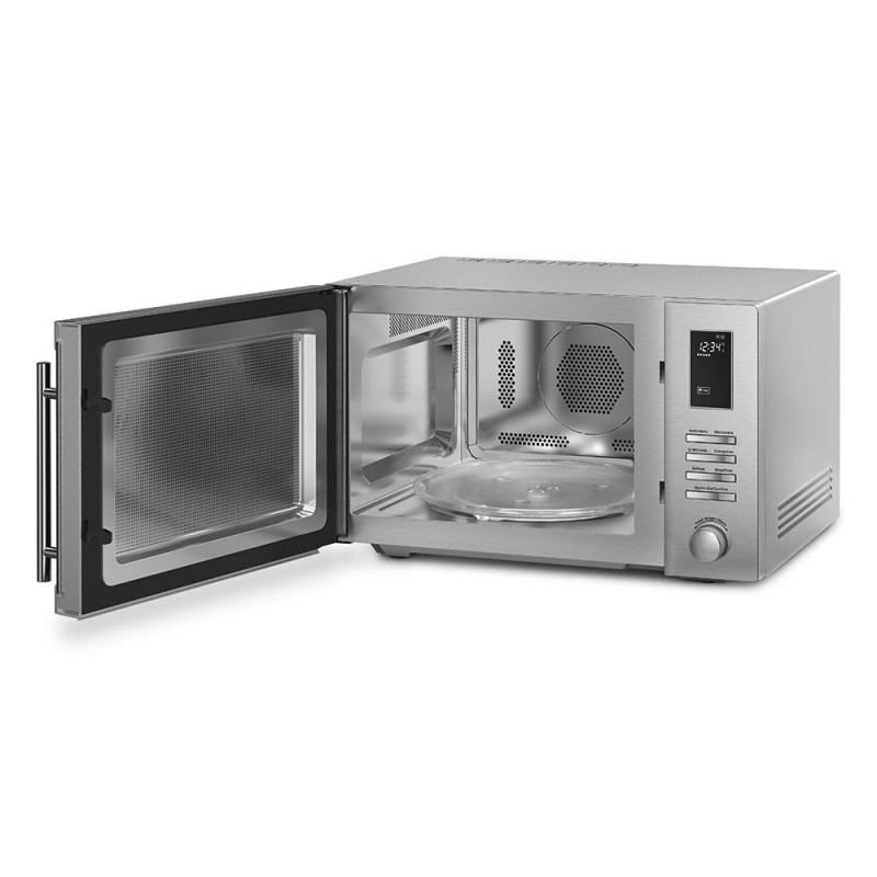 Smeg MOE34CXI Mikrowelle Arbeitsplatte Kombi-Mikrowelle 34 l 1100 W Edelstahl