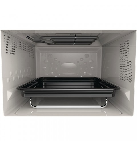 Whirlpool MWF 427 SL Superficie piana Microonde combinato 25 L 800 W Nero, Argento