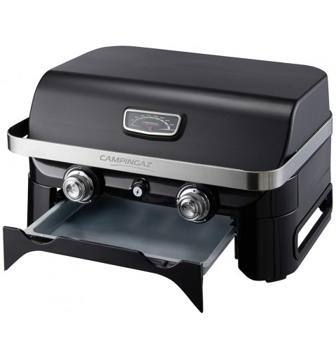 Campingaz Attitude 2100 LX Barbacoa Mesa Gas Negro, Acero inoxidable 5000 W