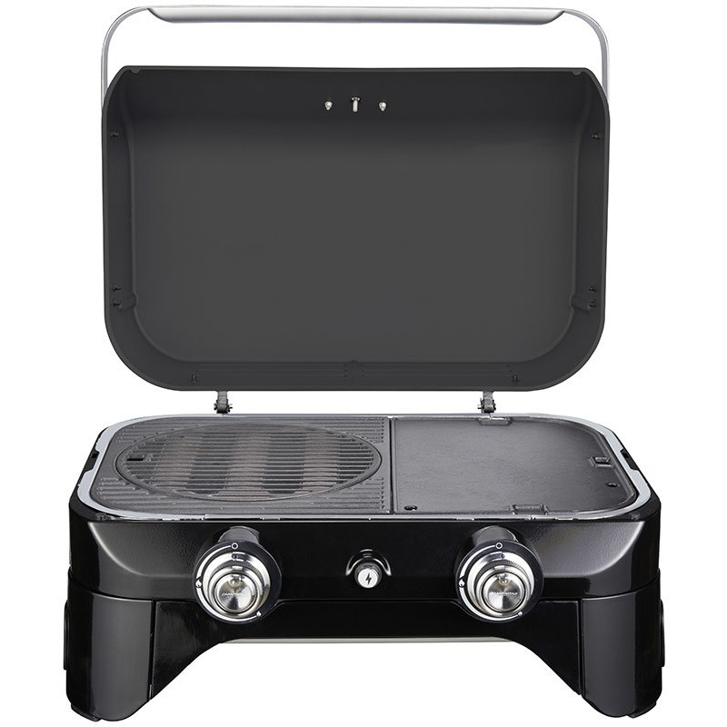 Campingaz Attitude 2100 LX Barbacoa Mesa Gas Negro, Acero inoxidable 5000 W