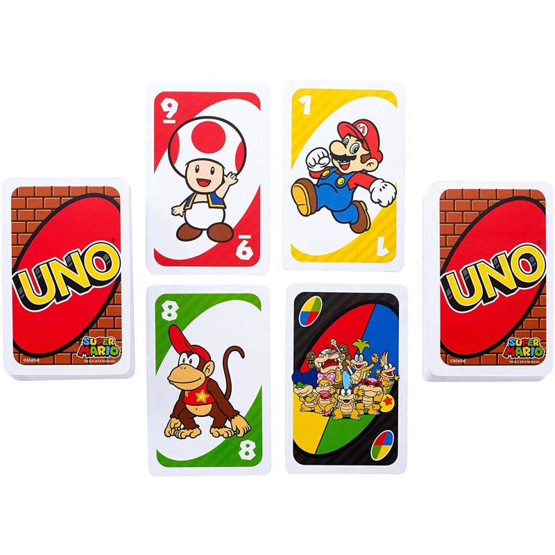 Mattel Games Uno Super Mario Bros