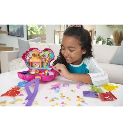 Polly Pocket Coffret Flamant Rose Surprises