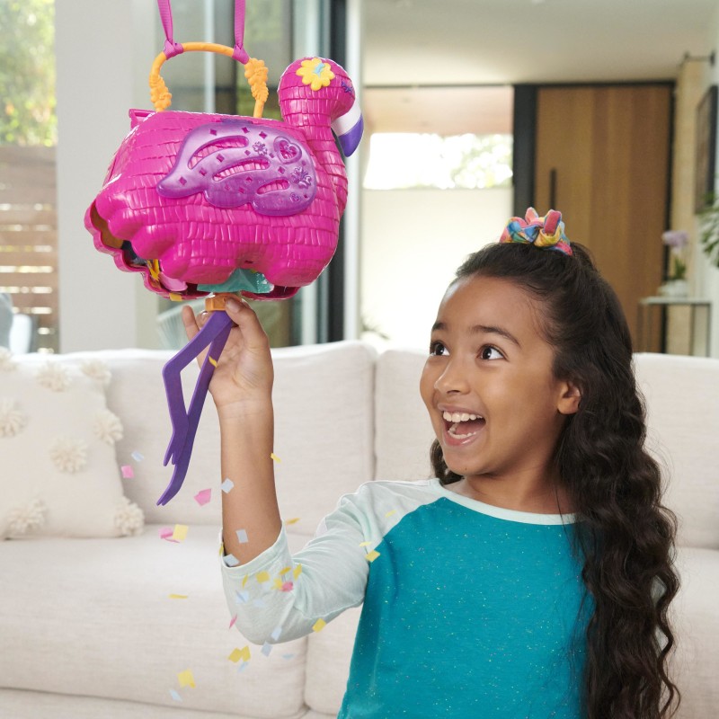 Polly Pocket Coffret Flamant Rose Surprises