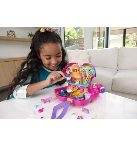 Polly Pocket Coffret Flamant Rose Surprises