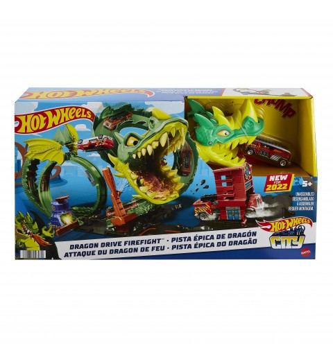 Hot Wheels City La Fureur Du Dragon