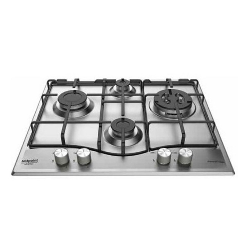 Hotpoint PCN 642 T AS HA Kochfeld Edelstahl Integriert Gaskochfeld 4 Zone(n)