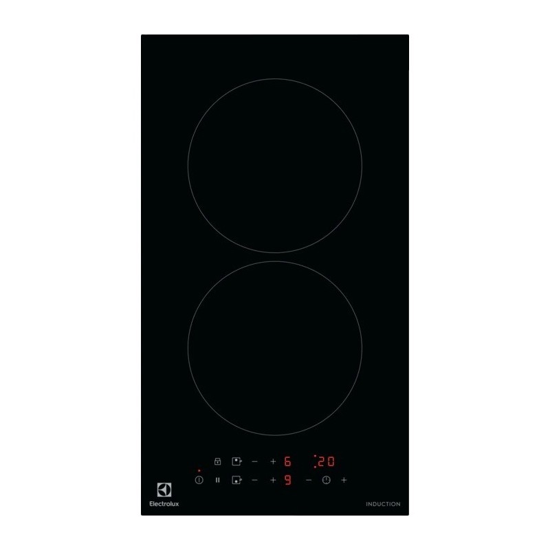 Electrolux LIT30231C Noir Intégré (placement) 29 cm Plaque avec zone à induction 2 zone(s)