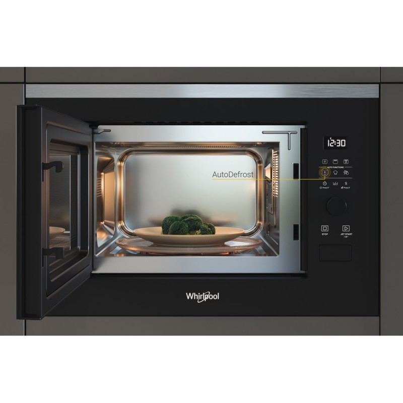 Whirlpool WMF250G Integrado Microondas combinado 25 L 900 W Negro