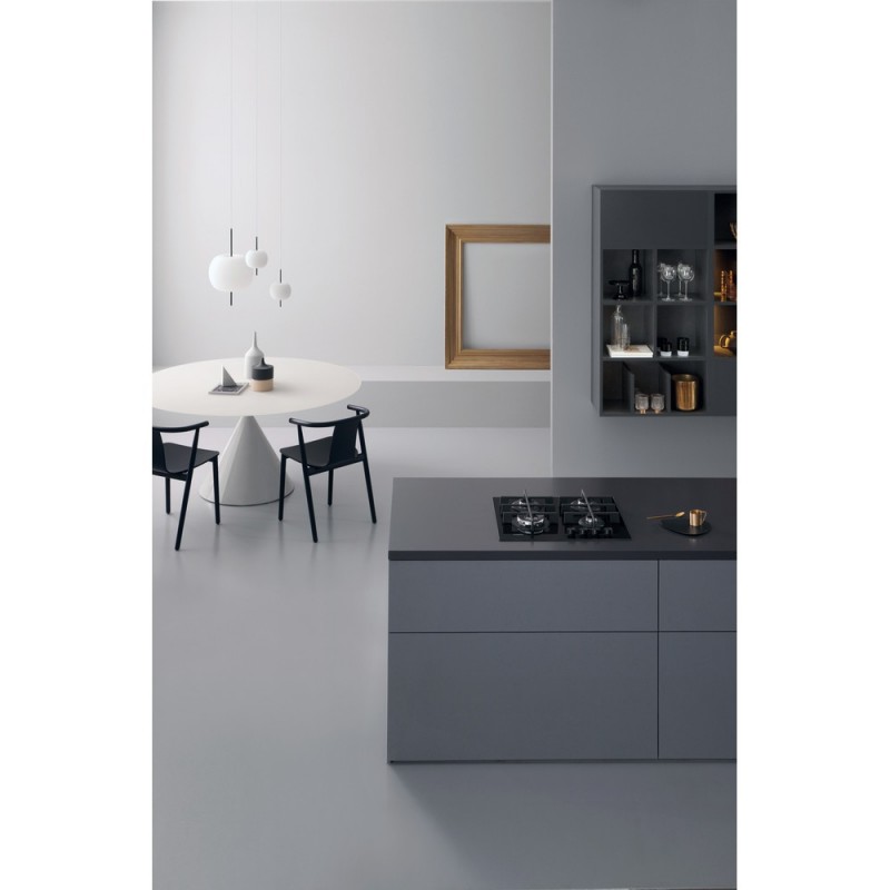 Whirlpool GOWL 628 NB hobs Negro Integrado 59 cm Encimera de gas 4 zona(s)