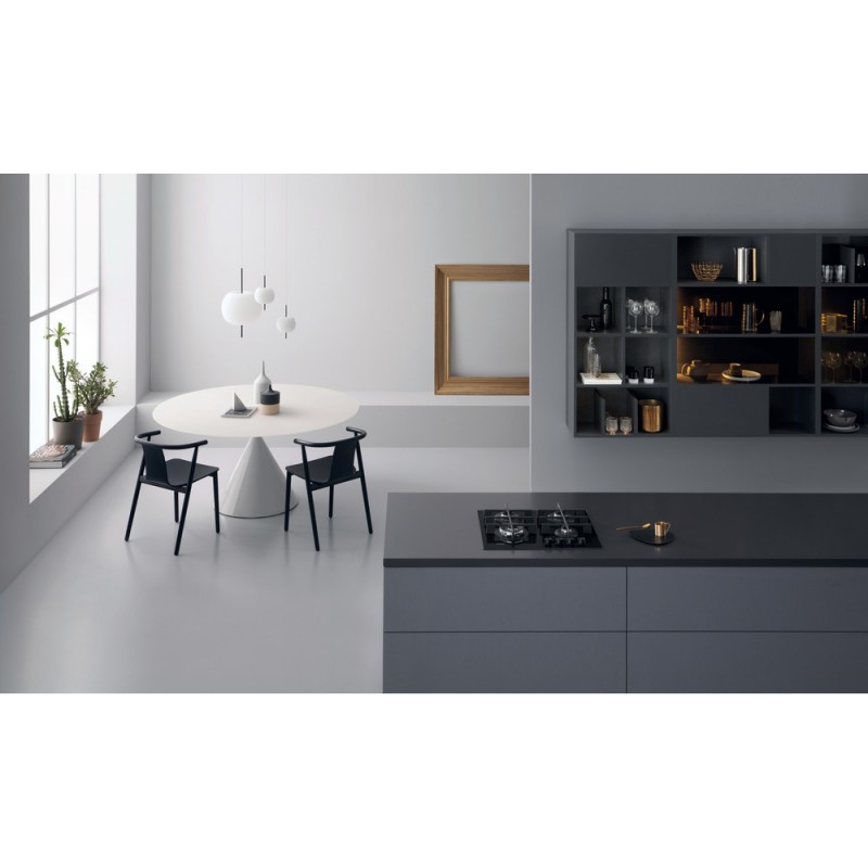 Whirlpool GOWL 628 NB hobs Negro Integrado 59 cm Encimera de gas 4 zona(s)