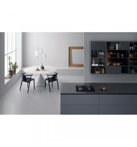 Whirlpool GOWL 628 NB hobs Negro Integrado 59 cm Encimera de gas 4 zona(s)