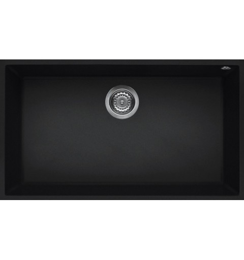 Elleci Quadra 130 K86 Evier encastré Rectangulaire Keratek Plus