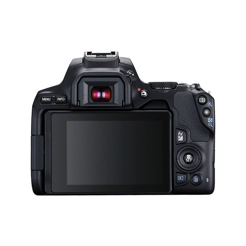 Canon EOS 250D + EF-S 18-55mm f 4-5.6 IS STM Kit fotocamere SLR 24,1 MP CMOS 6000 x 4000 Pixel Nero