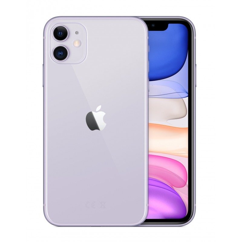 Apple iPhone 11 15,5 cm (6.1") Double SIM iOS 14 4G 64 Go Violet