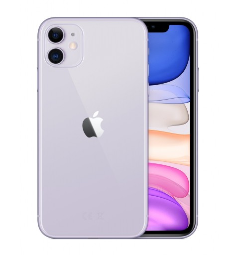Apple iPhone 11 15,5 cm (6.1") SIM doble iOS 14 4G 64 GB Púrpura