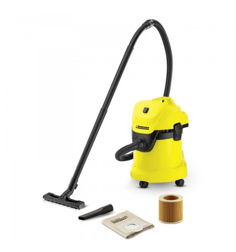 Kärcher WD 3 17 L Aspirateur sans sac Sec&humide 1000 W Sac à poussière