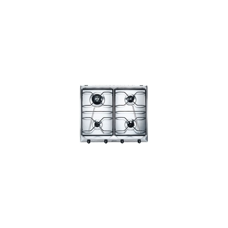 Smeg SV564-3 hobs Acero inoxidable Integrado Encimera de gas 4 zona(s)