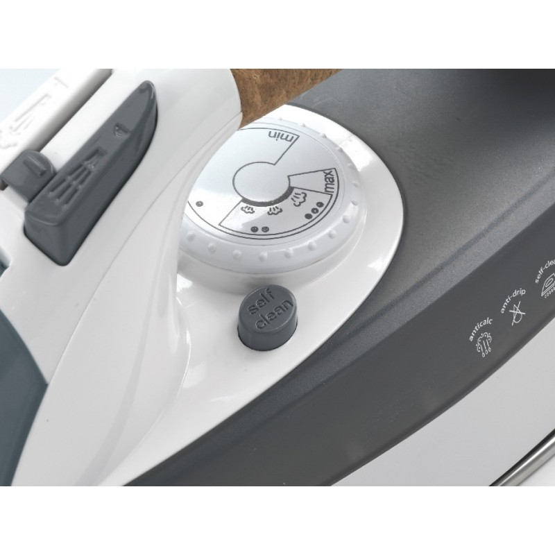 Ariete 6232 Dry & Steam iron Stainless Steel soleplate 2200 W Grey