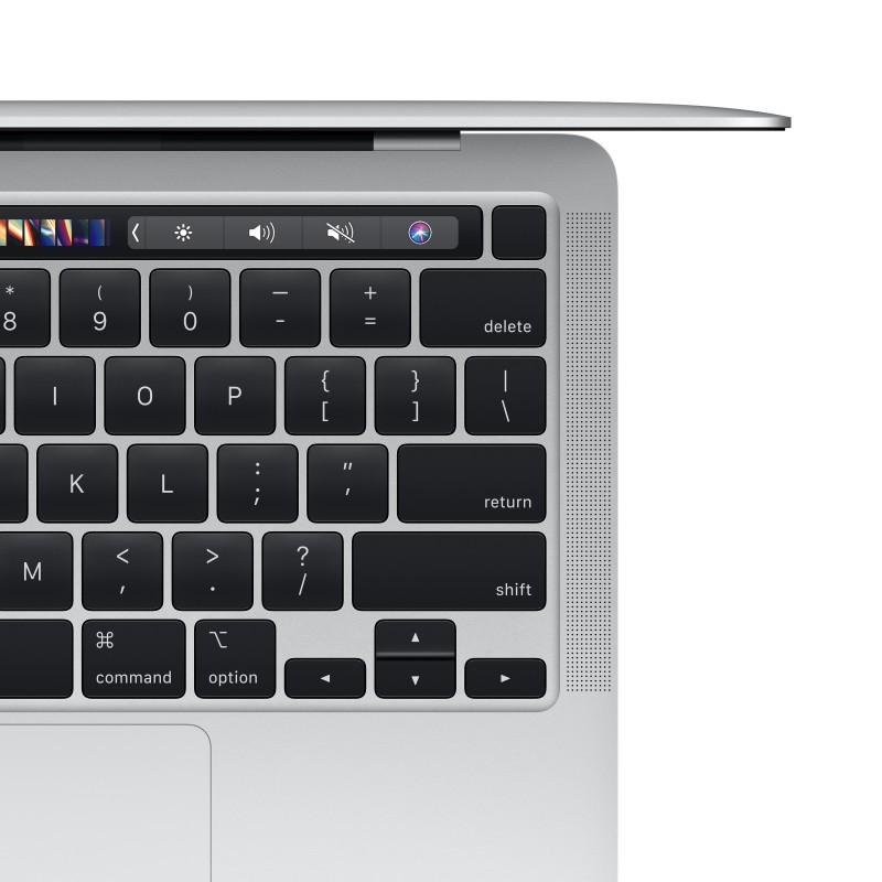 Apple MacBook Pro 13" (Chip M1 con GPU 8-core, 512GB SSD, 8GB RAM) - Argento (2020)