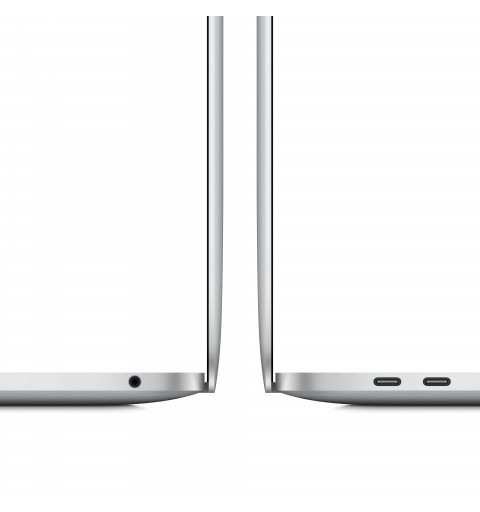 Apple MacBook Pro 13" (Chip M1 con GPU 8-core, 512GB SSD, 8GB RAM) - Argento (2020)