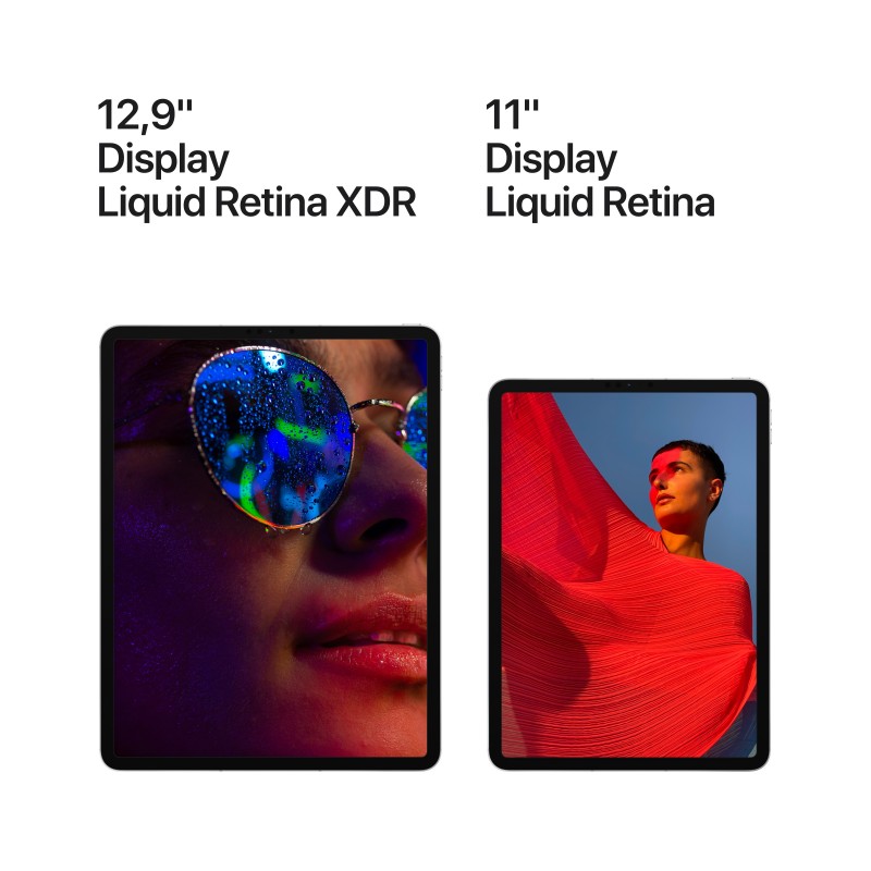 Apple iPad Pro 5G TD-LTE & FDD-LTE 128 Go 27,9 cm (11") Apple M 8 Go Wi-Fi 6 (802.11ax) iPadOS 14 Gris