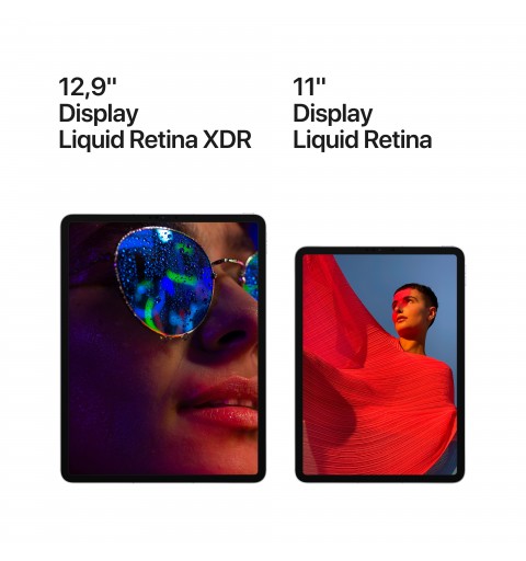 Apple iPad Pro 5G TD-LTE & FDD-LTE 128 Go 27,9 cm (11") Apple M 8 Go Wi-Fi 6 (802.11ax) iPadOS 14 Gris