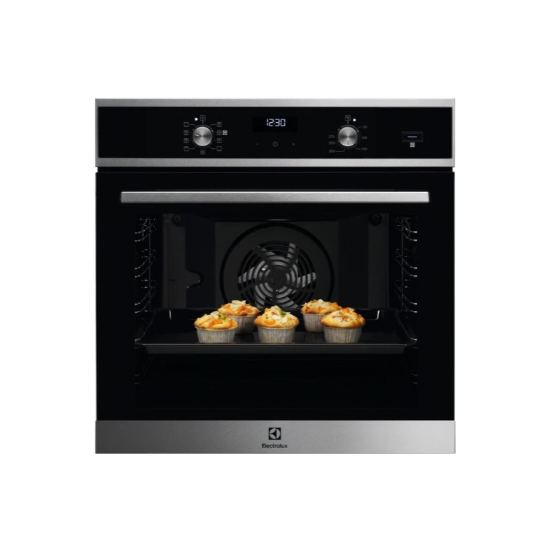 Electrolux EOD5H40X 72 L A Nero, Acciaio inossidabile