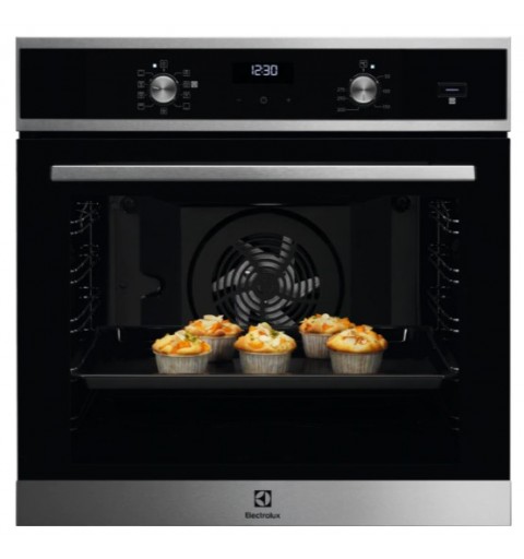 Electrolux EOD5H40X 72 L A Nero, Acciaio inossidabile