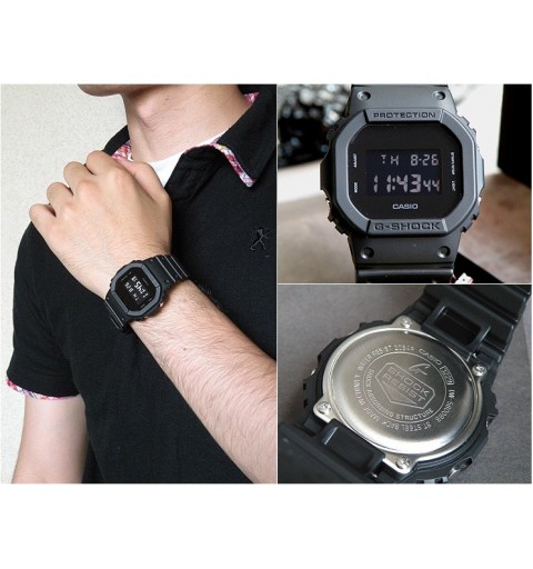 Casio DW-5600BB-1E montre Montre bracelet Mâle Quartz Noir