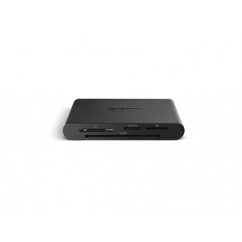 Sitecom USB 2.0 All-in-One ID Card Reader lecteur de carte mémoire Noir