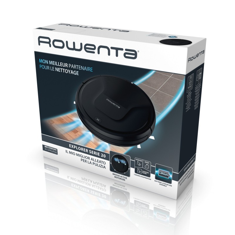 Rowenta Explorer RR6825 Roboter-Staubsauger 0,25 l Schwarz